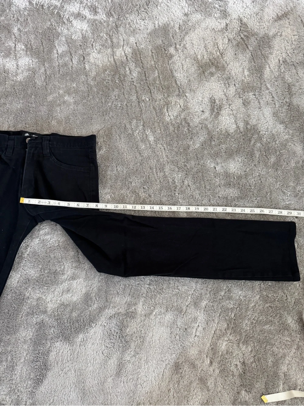 Akademiks Black Cotton Blend Jeans